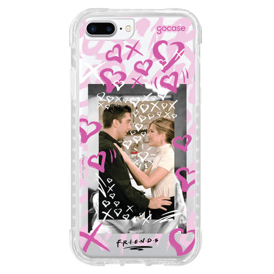 Capinha para celular  Friends - Ross & Rachel - Paper Love