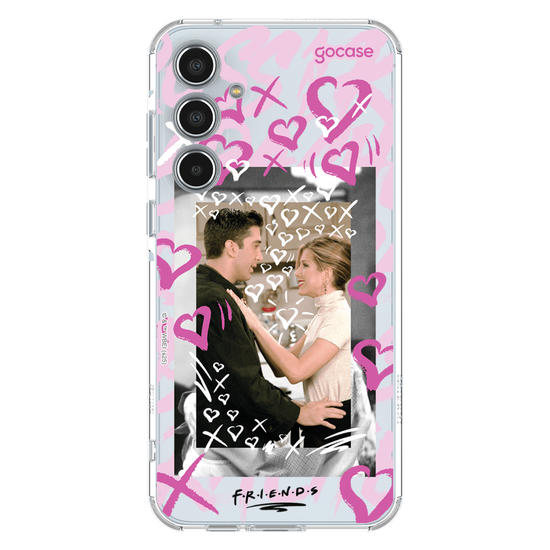 Capinha para celular  Friends - Ross & Rachel - Paper Love