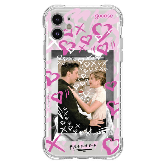 Capinha para celular  Friends - Ross & Rachel - Paper Love