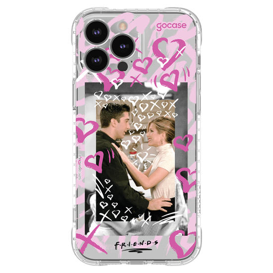 Capinha para celular  Friends - Ross & Rachel - Paper Love