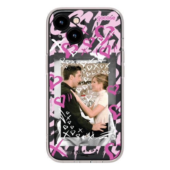 Capinha para celular  Friends - Ross & Rachel - Paper Love