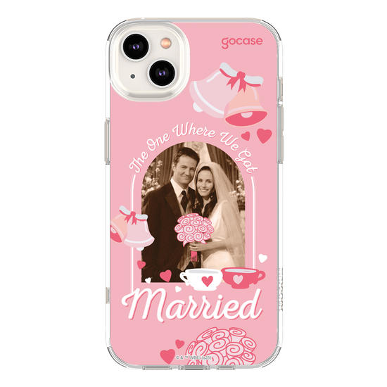 Capinha para celular  Friends - Monica & Chandler - Wedding Day
