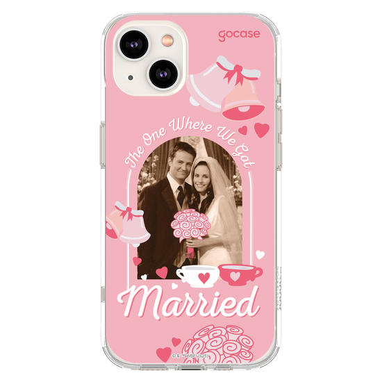 Capinha para celular  Friends - Monica & Chandler - Wedding Day