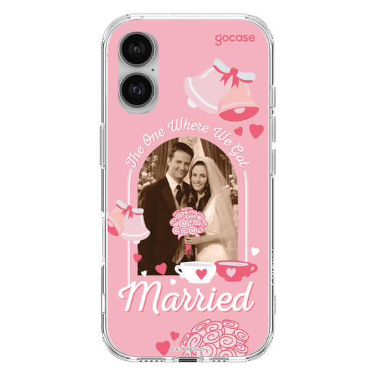 Capinha para celular  Friends - Monica & Chandler - Wedding Day