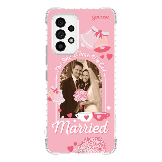 Capinha para celular  Friends - Monica & Chandler - Wedding Day