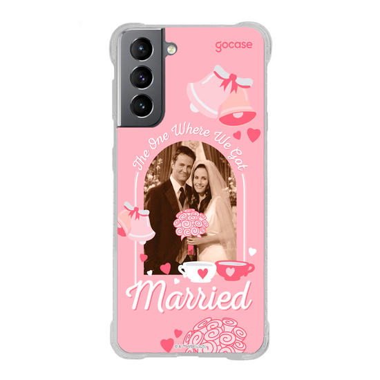 Capinha para celular  Friends - Monica & Chandler - Wedding Day