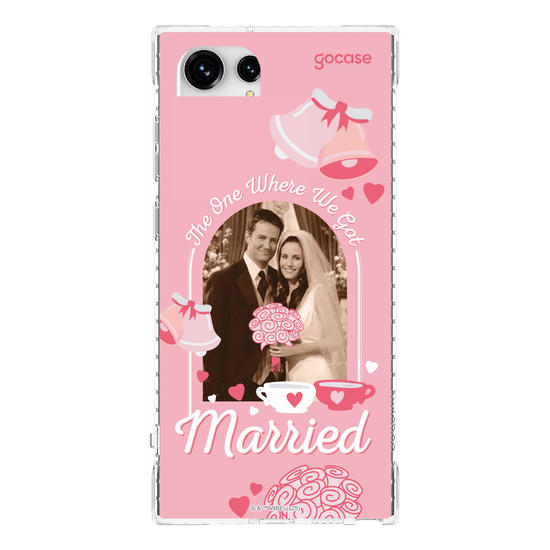 Capinha para celular  Friends - Monica & Chandler - Wedding Day