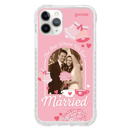 Capinha para celular  Friends - Monica & Chandler - Wedding Day