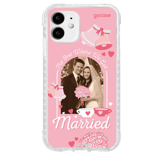 Capinha para celular  Friends - Monica & Chandler - Wedding Day