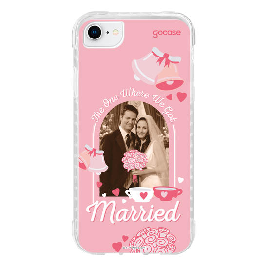 Capinha para celular  Friends - Monica & Chandler - Wedding Day