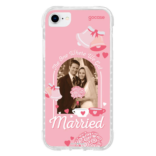 Capinha para celular  Friends - Monica & Chandler - Wedding Day