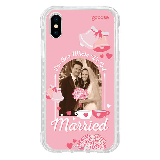 Capinha para celular  Friends - Monica & Chandler - Wedding Day