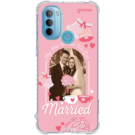 Capinha para celular  Friends - Monica & Chandler - Wedding Day