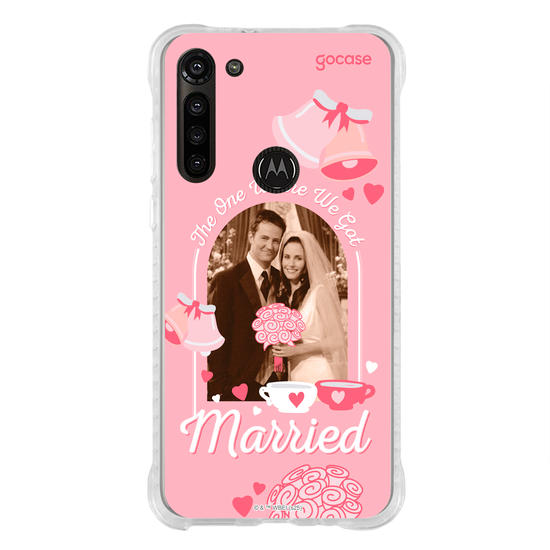 Capinha para celular  Friends - Monica & Chandler - Wedding Day