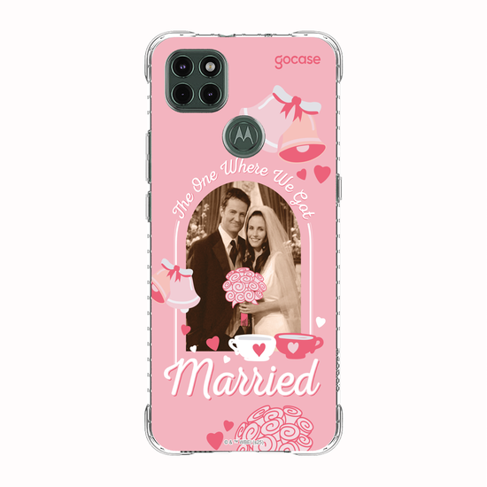 Capinha para celular  Friends - Monica & Chandler - Wedding Day