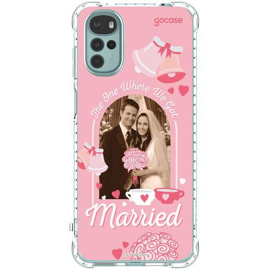 Capinha para celular  Friends - Monica & Chandler - Wedding Day
