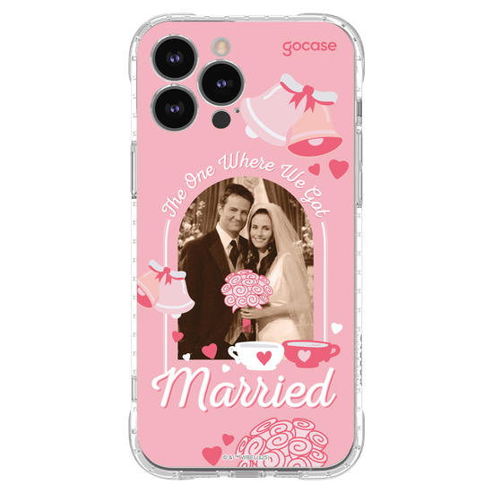 Capinha para celular  Friends - Monica & Chandler - Wedding Day