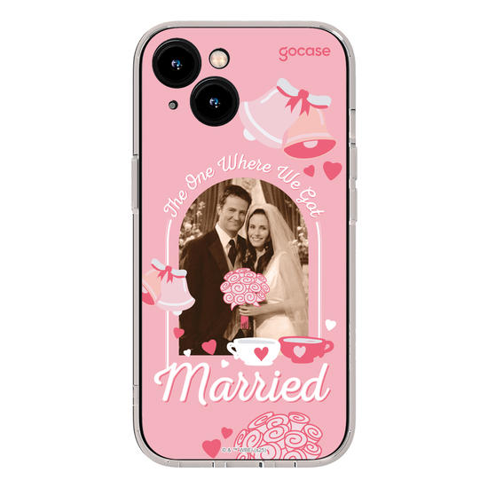 Capinha para celular  Friends - Monica & Chandler - Wedding Day