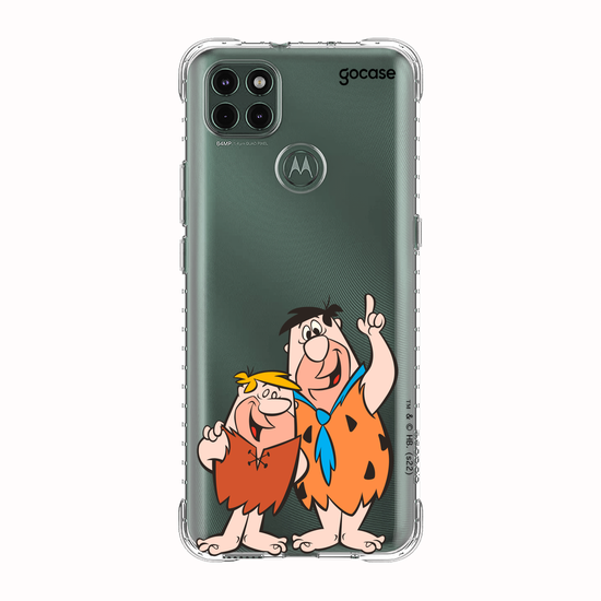 Capinha para celular Os Flintstones - Fred Flintstone e Barney Rubble