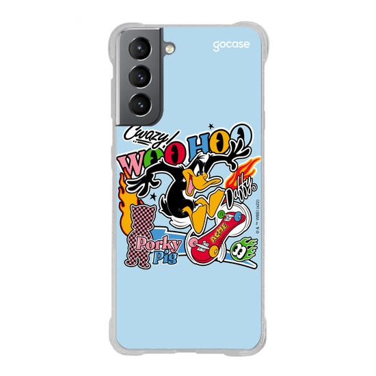 Capinha para celular Looney Tunes - Crazy Duck