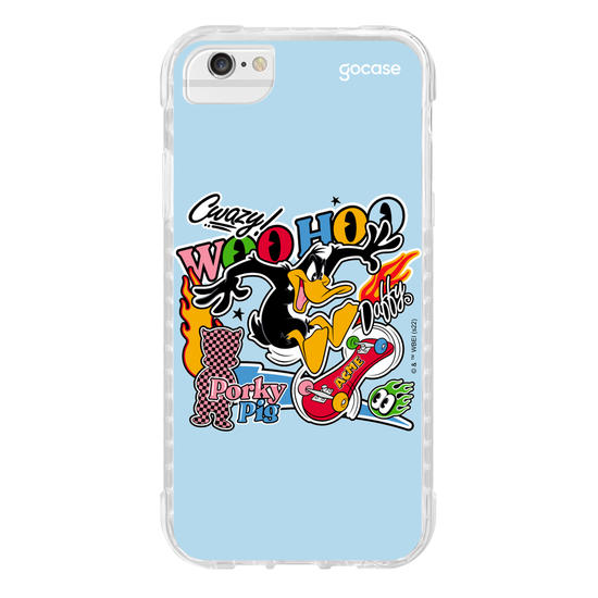 Capinha para celular Looney Tunes - Crazy Duck