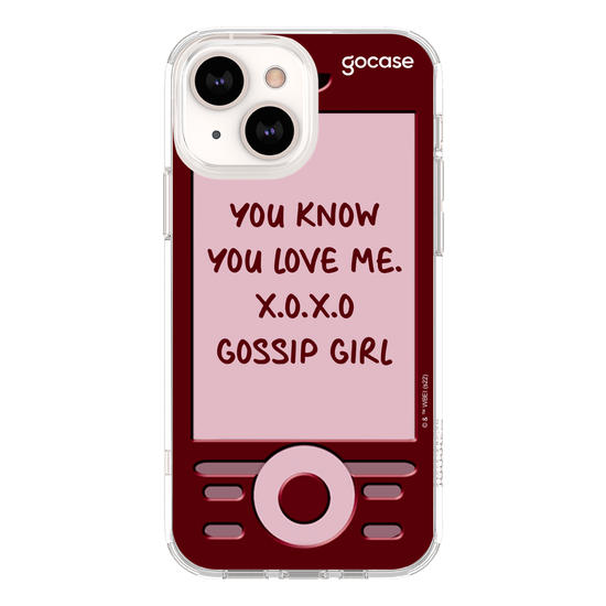 Capinha para celular Gossip Girl - You Know You Love Me