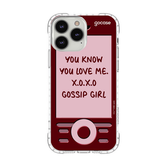 Capinha para celular Gossip Girl - You Know You Love Me