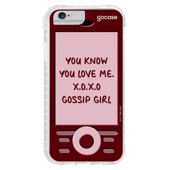 Capinha para celular Gossip Girl - You Know You Love Me