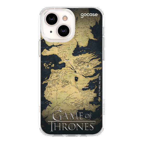 Capinha para celular Game of Thrones - Mapa
