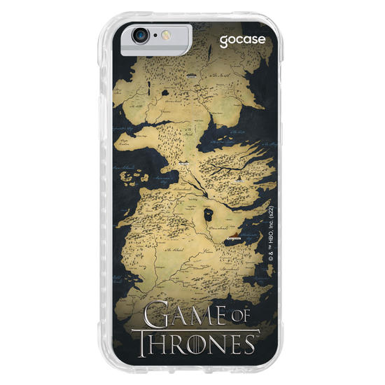 Capinha para celular Game of Thrones - Mapa