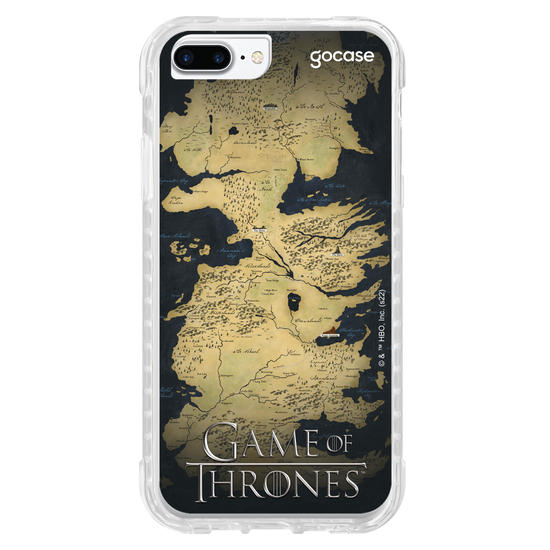 Capinha para celular Game of Thrones - Mapa