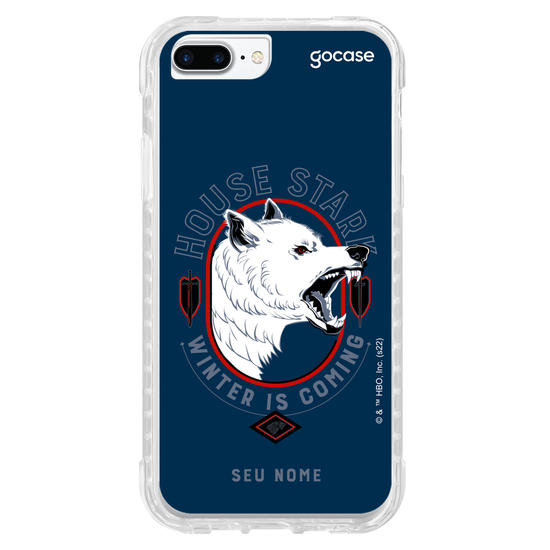 Capinha para celular Game of Thrones - Lobo Stark