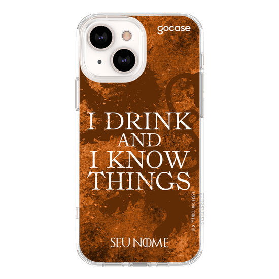 Capinha para celular Game of Thrones - Drink
