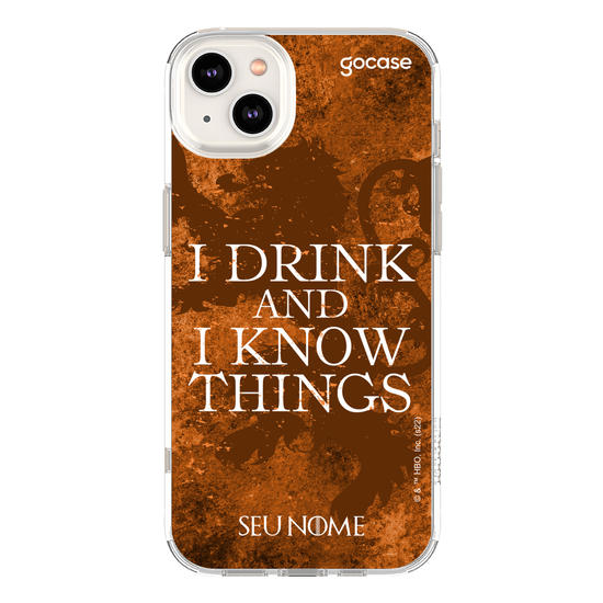 Capinha para celular Game of Thrones - Drink