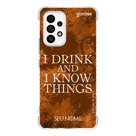 Capinha para celular Game of Thrones - Drink