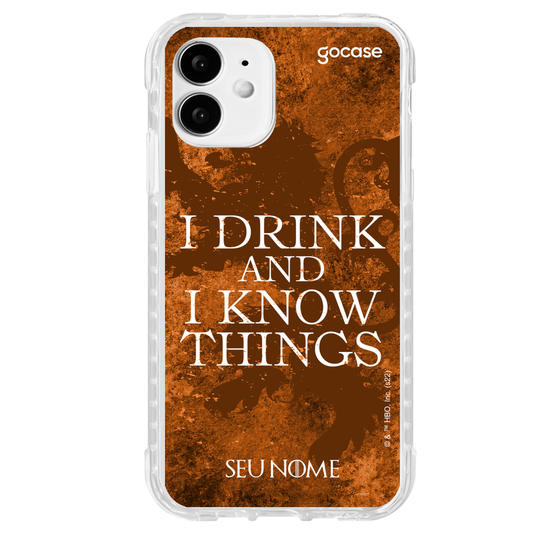 Capinha para celular Game of Thrones - Drink