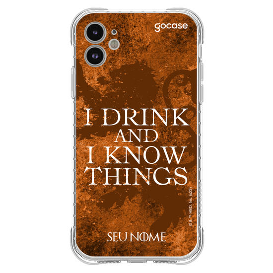 Capinha para celular Game of Thrones - Drink