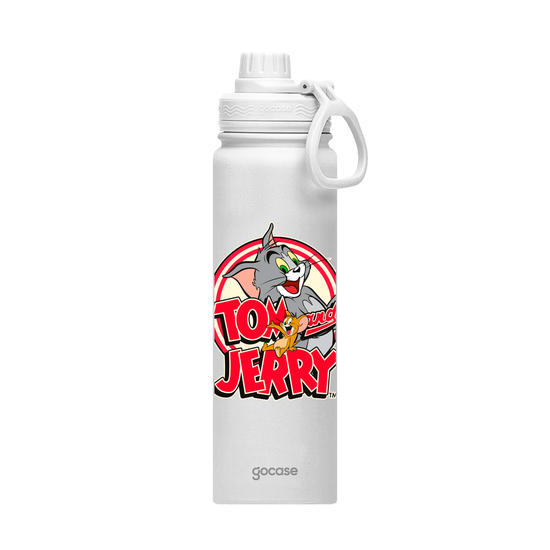 Garrafa Térmica Fresh + Ebook - Tom & Jerry - Core