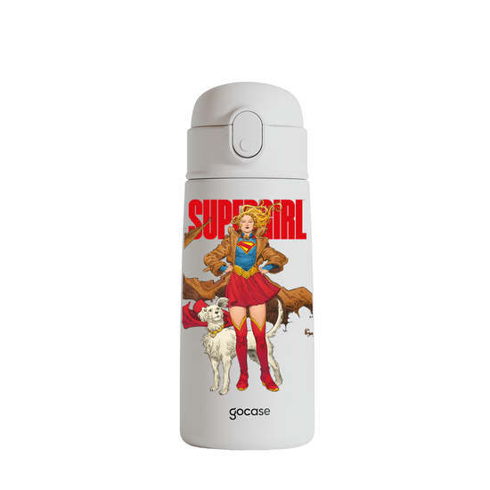 Garrafa Térmica Fun + Ebook - Super Girl - Space Girl