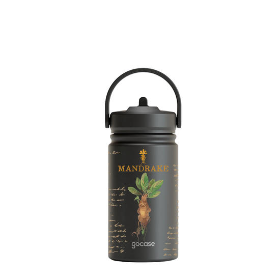 Garrafa Térmica Mini + Ebook - Harry Potter - Jardim de Mandrágoras