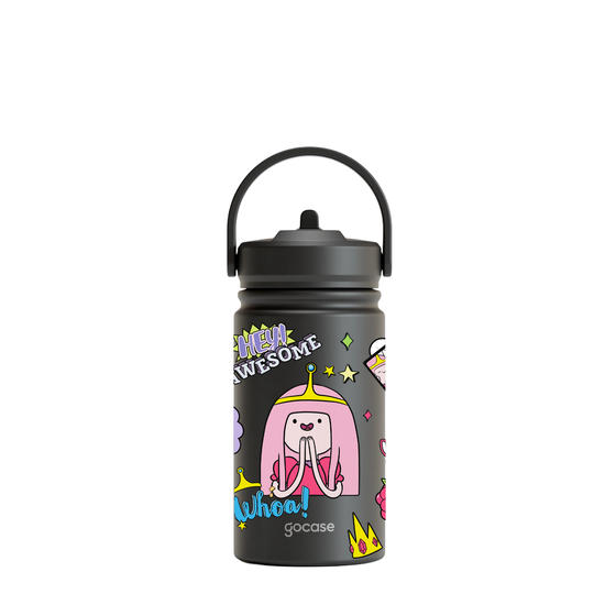 Garrafa Térmica Mini + Ebook -  Adventure Time - Princesa Jujuba e Marceline