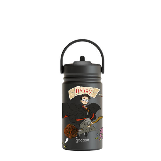 Garrafa Térmica Mini + Ebook - Harry Potter - Coisas do Harry