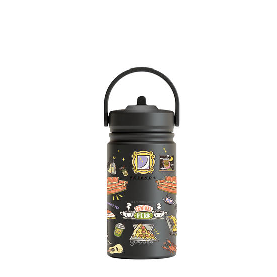 Garrafa Térmica Mini + Ebook - Friends Pattern Old School