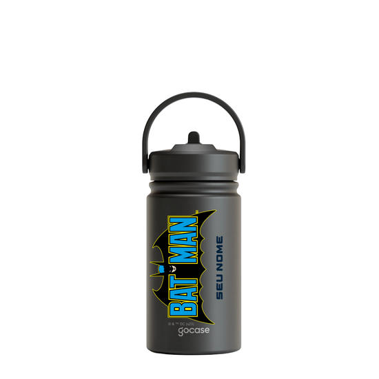 Garrafa Térmica Mini + Ebook - Batman - Logo