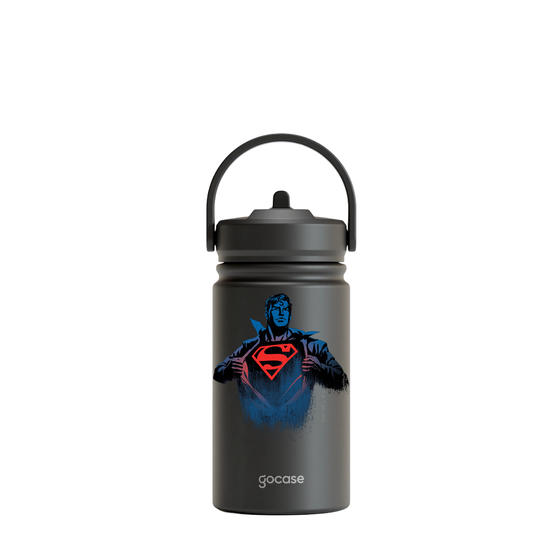 Garrafa Térmica Mini + Ebook - Superman - Força