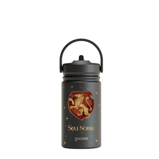 Garrafa Térmica Mini + Ebook - Hogwarts Casas
