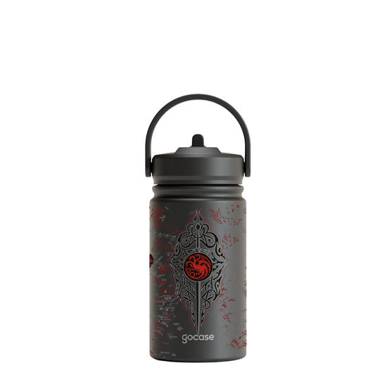 Garrafa Térmica Mini + Ebook - House of the Dragons - Red Map