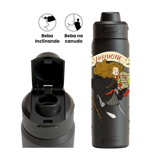 Garrafa Térmica Flip Pro - Harry Potter - Coisas da Hermione