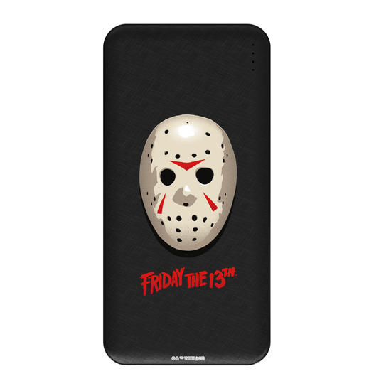 Carregador Portátil Fast Charge - Sexta-Feira 13 - Máscara do Jason