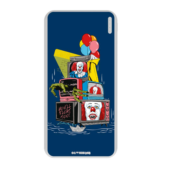 Carregador Portátil Fast Charge - It: A Coisa - You'll Float Too!